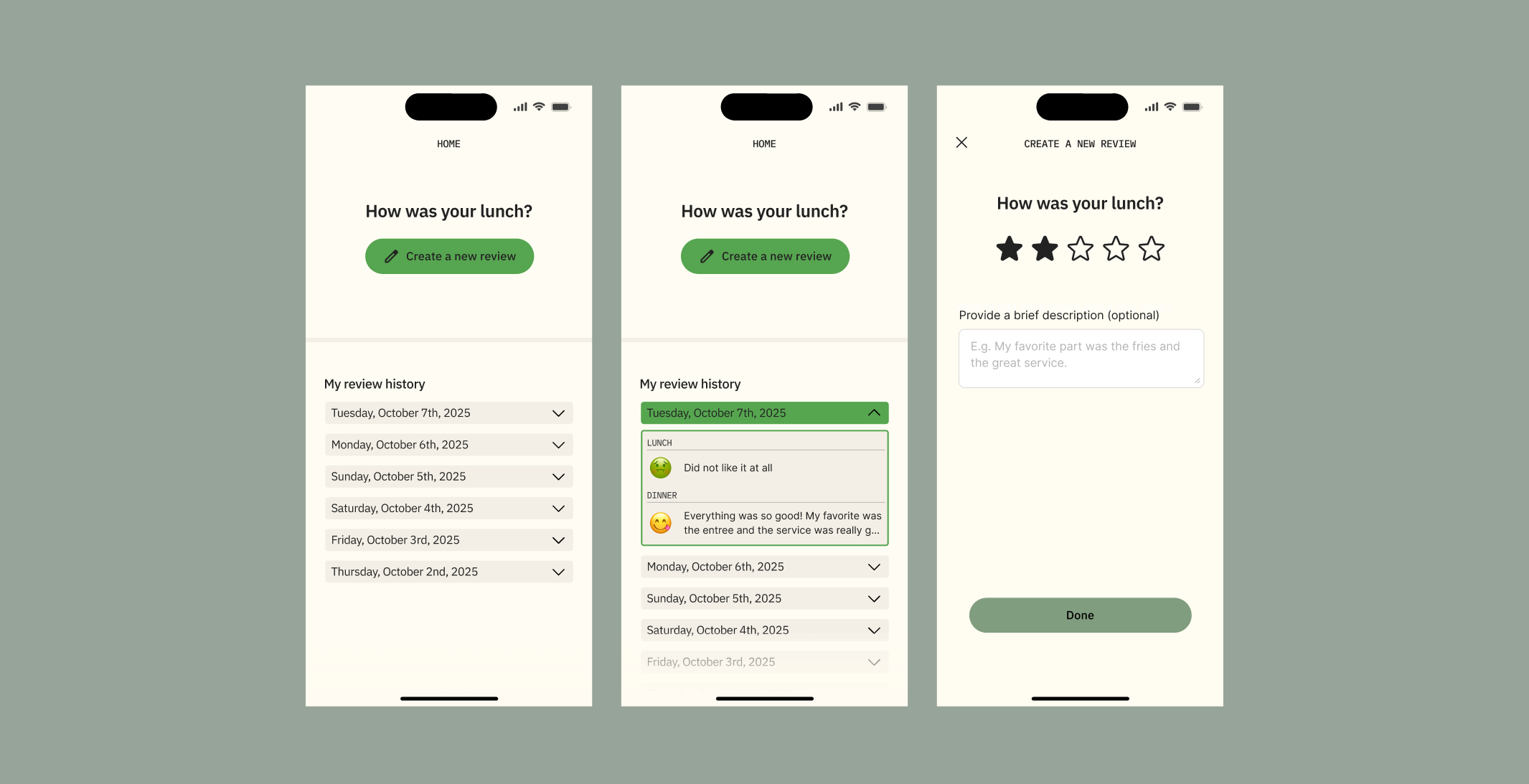 Screenshot of input field components in Figma